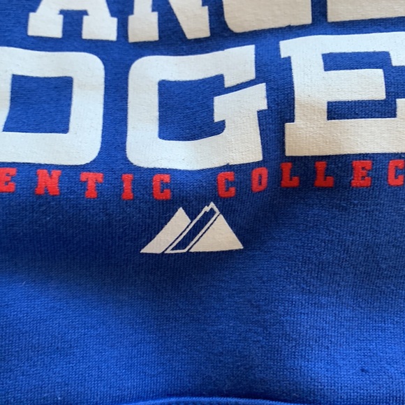 2004 Los Angeles Dodgers MLB Playoffs Hoodie Sweatshirt Size M - Picture 5 of 6